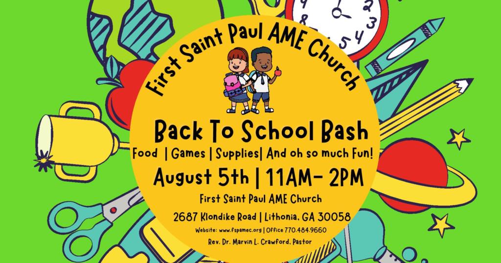 Back to School Bash